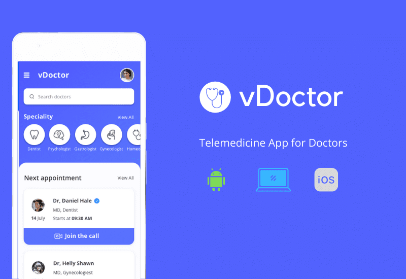 vDoctor telemedicine app