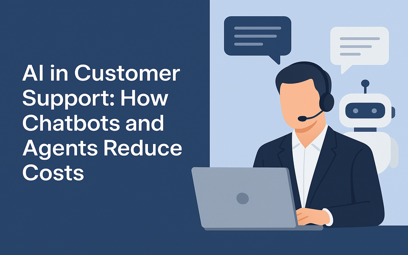 AI in Customer Support: How Chatbots and Agents Reduce Costs