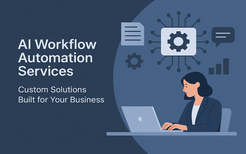 AI Workflow Automation Services - Custom Solutions Built for Your Business