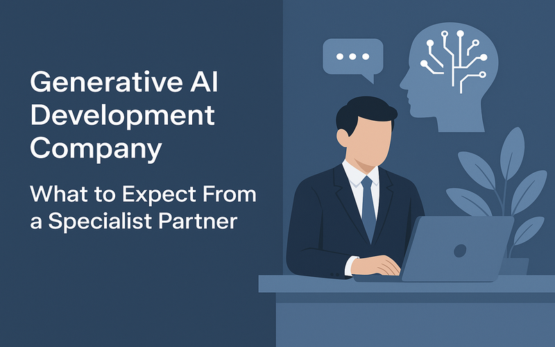 Generative AI Development Company - What to Expect From a Specialist Partner