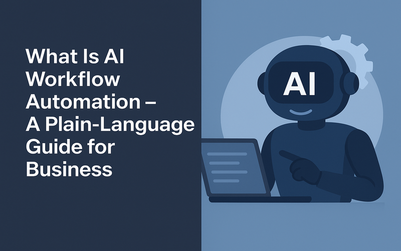What Is AI Workflow Automation - A Plain-Language Guide for Business